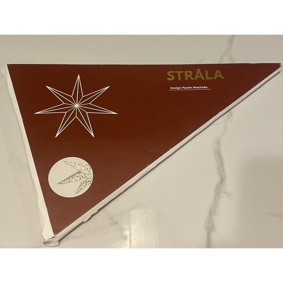 Ikea STRALA Star pendant lamp shade star leaf green 28 " 005.630.33 - NEW - Picture 1 of 5